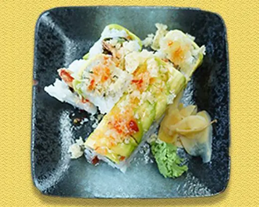 Prawn Tempura Sushi Roll